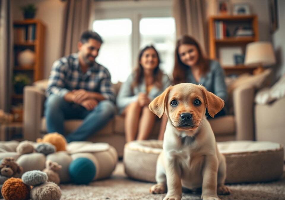Přibírání štěněte – kdy je to problém?