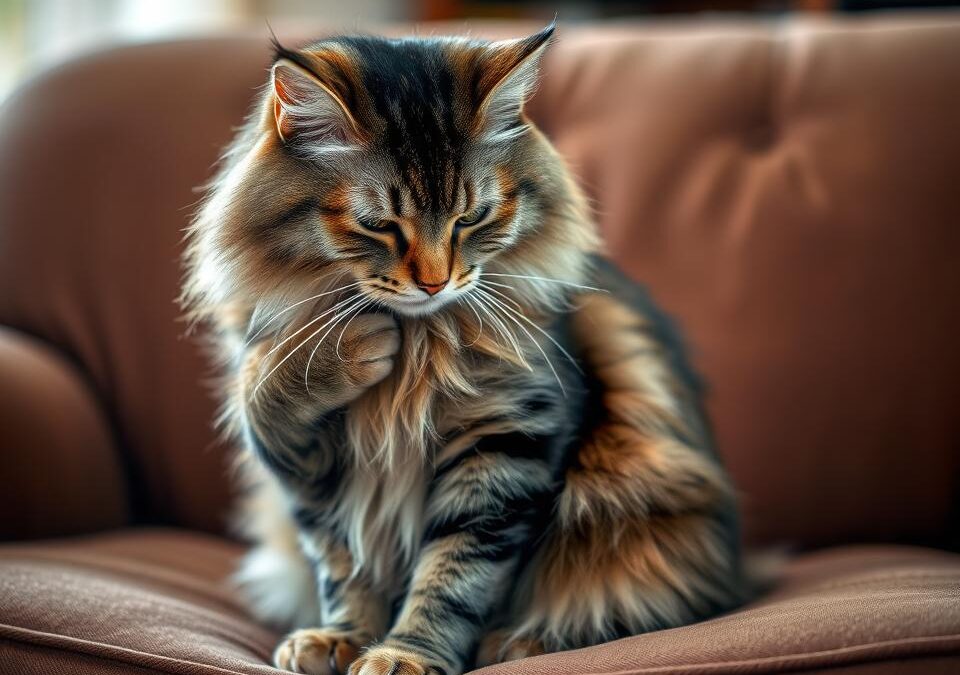 Hormonální vypadávání srsti u kočky – Všechno, co o tom potřebuješ vědět!