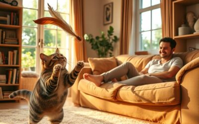 Kočičí blog 22 Zase si hraje – několikrát denně