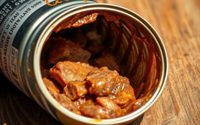 Miluje jehněčí konzervu – nic nezbude