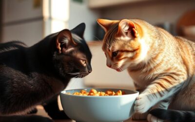 Kočičí blog 21 Nejedla v přítomnosti jiné kočky – teď už ano