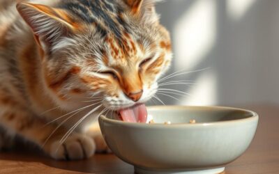 Kočičí blog 16 Vylíže i talířek