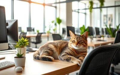 Kočičí blog 20 Kočka v coworkingových kancelářích – Všechno, co o tom musíš vědět!
