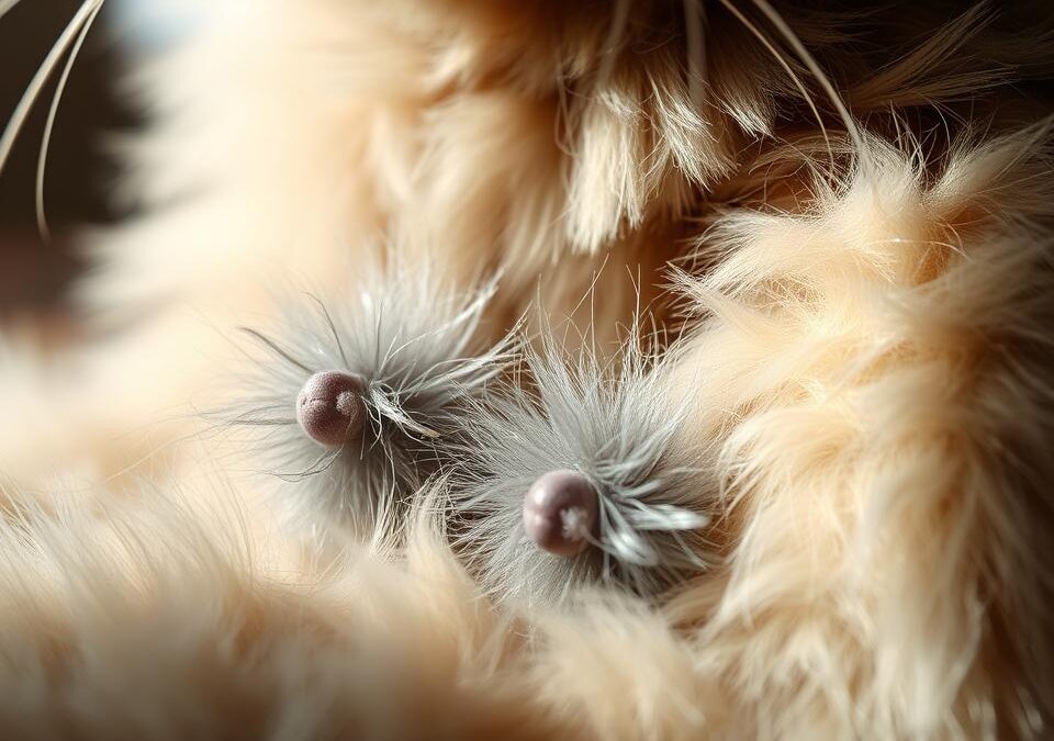 Neustále zvracela chlupové kuličky – teď jen zřídka