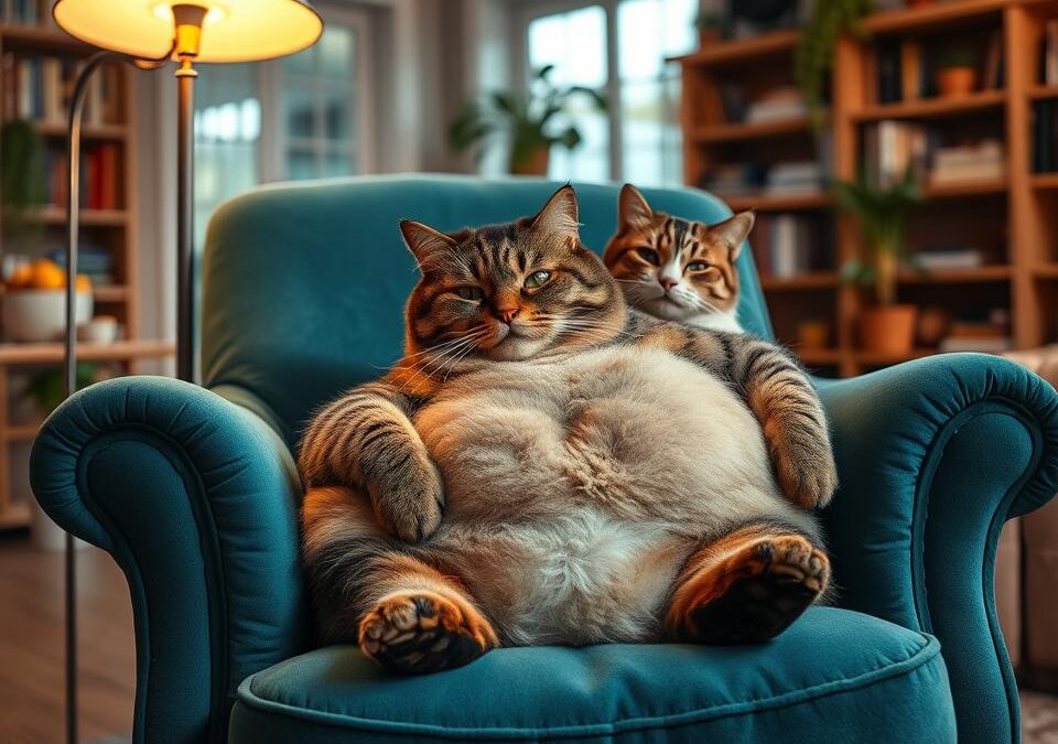 Obezita u kočky – Všechno, co o tom potřebuješ vědět!