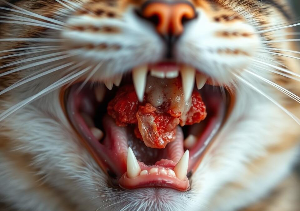 Orální vřed u kočky – Všechno, co o tom potřebuješ vědět!