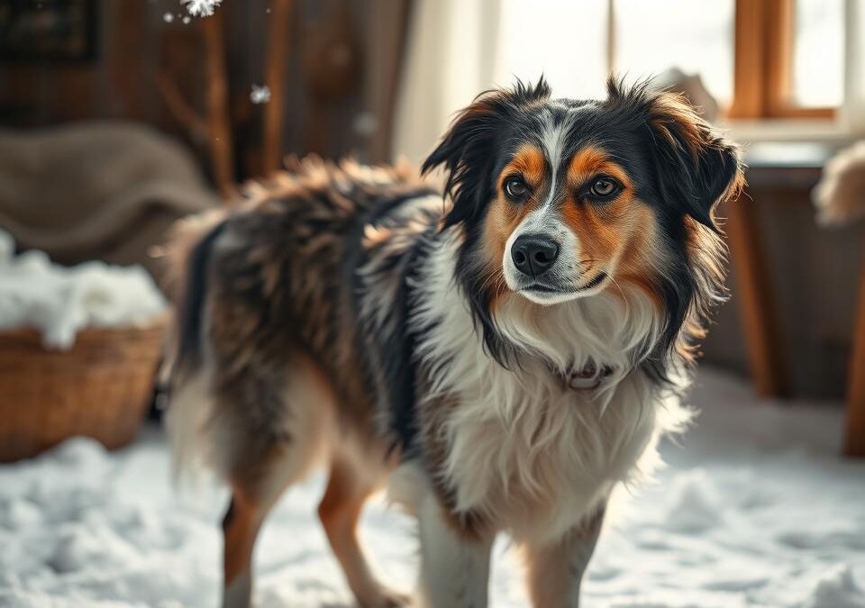 Zimní línání u psů – normální nebo problém?