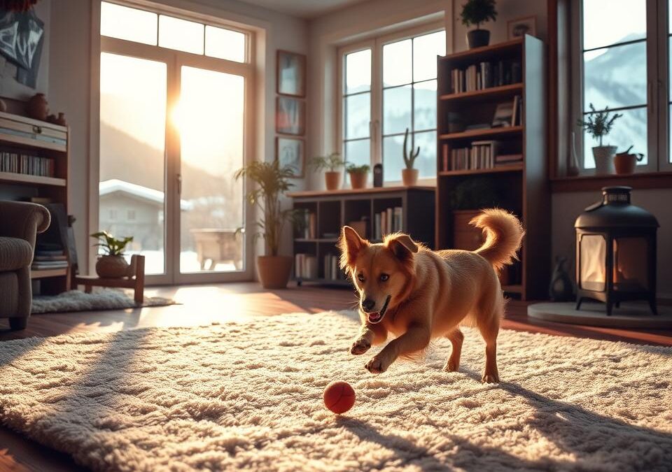 Tvůj pes se nudí mezi čtyřmi stěnami? Takto ho zabav v zimě