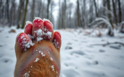 Nebezpečí omrzlin u psů – na co si dát pozor při procházce?