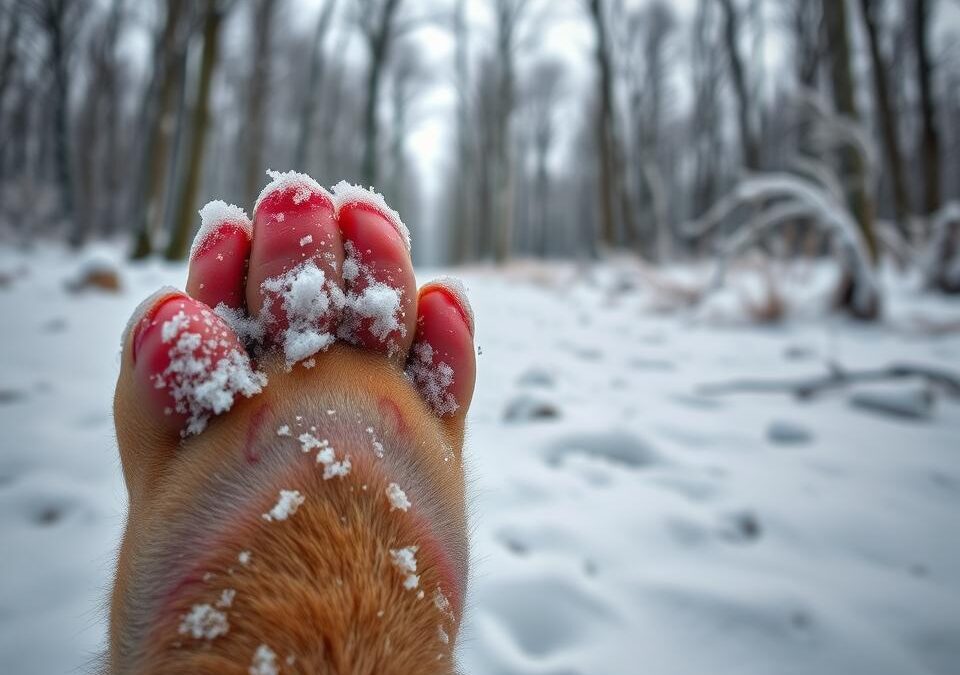 Nebezpečí omrzlin u psů – na co si dát pozor při procházce?