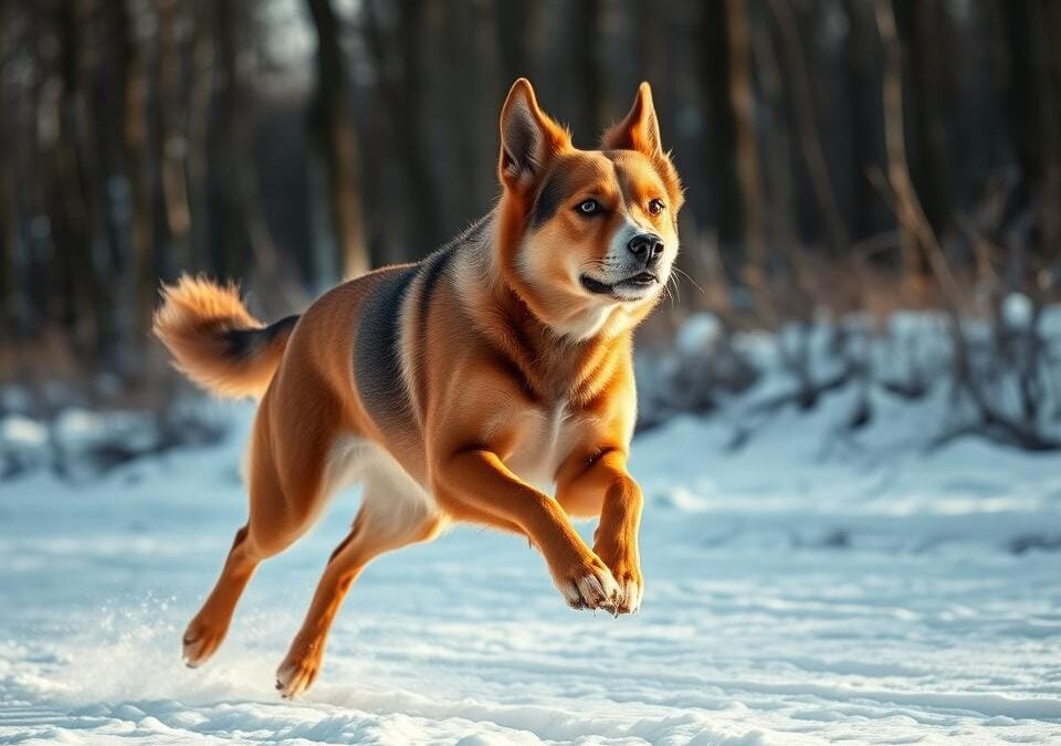 Spalování tuků u psů v zimě – jak se mění?