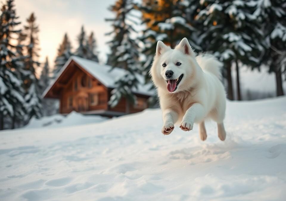 Tipy na zimní focení psů