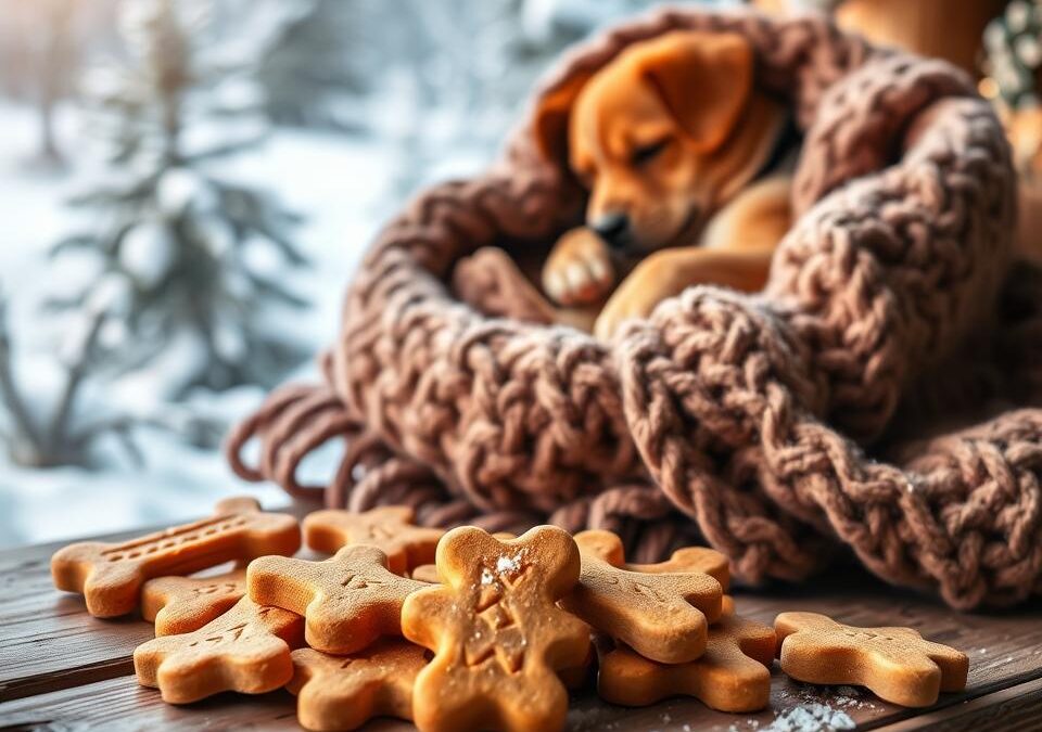 Zimní pamlsky pro psy – zdravé a hřejivé