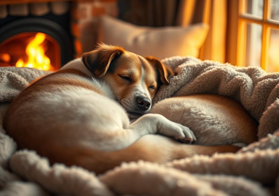 Proč pes více spí během chladných dnů?