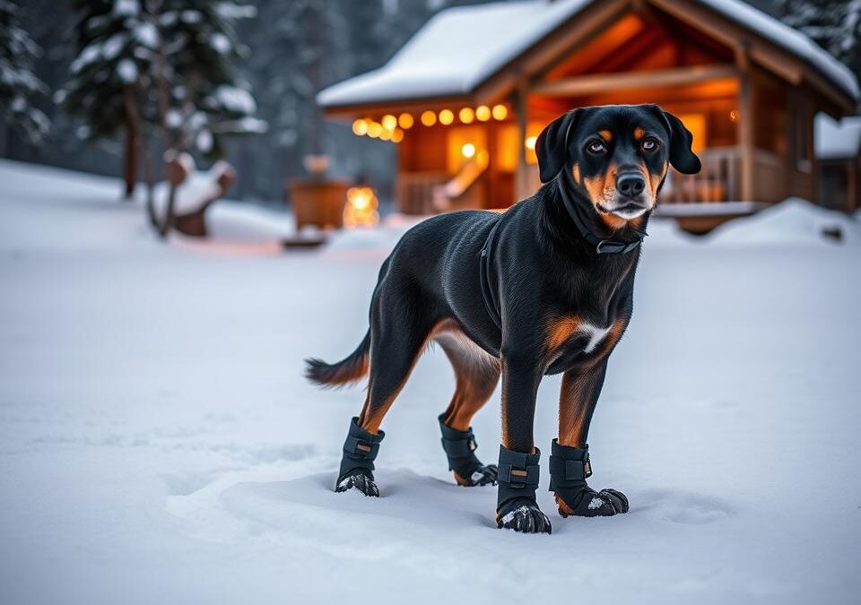 Psí botičky ano nebo ne? – zimní výhody a nevýhody