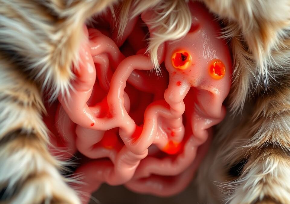 Příznaky podobné Crohnově chorobě u kočky – Všechno, co o tom potřebuješ vědět!