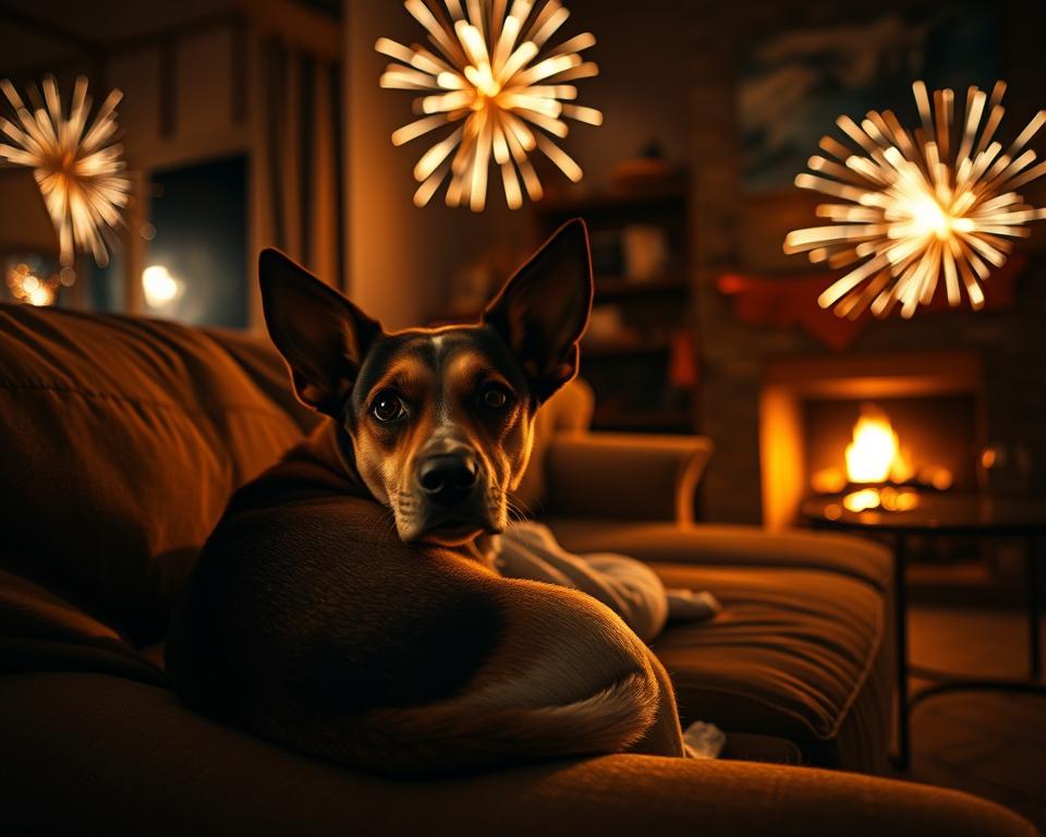 řešení hluku na Silvestra pes zima