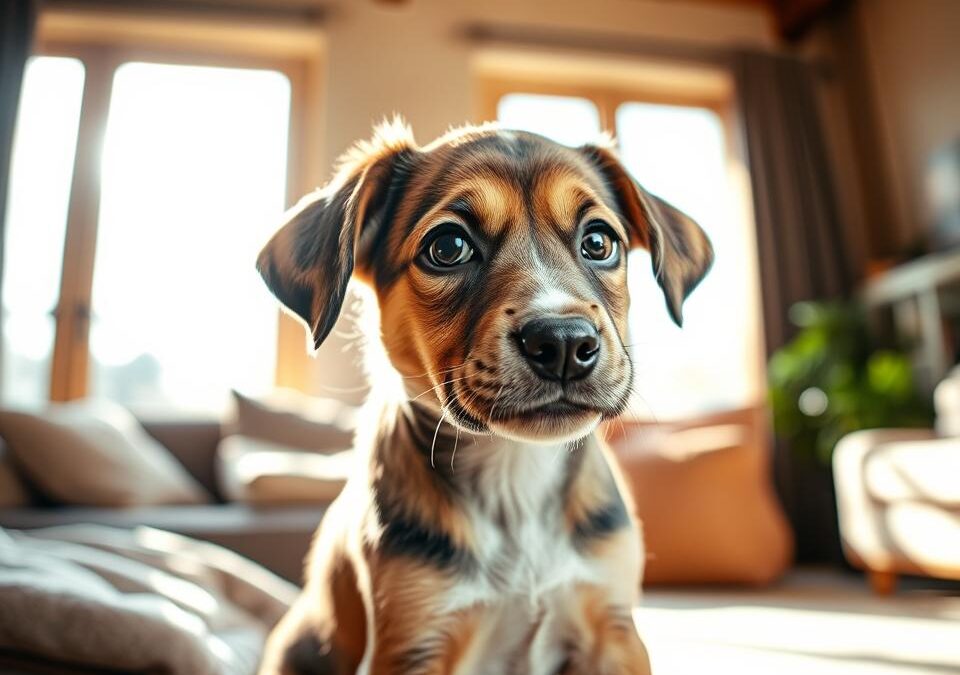 Proč tě štěně stále sleduje?