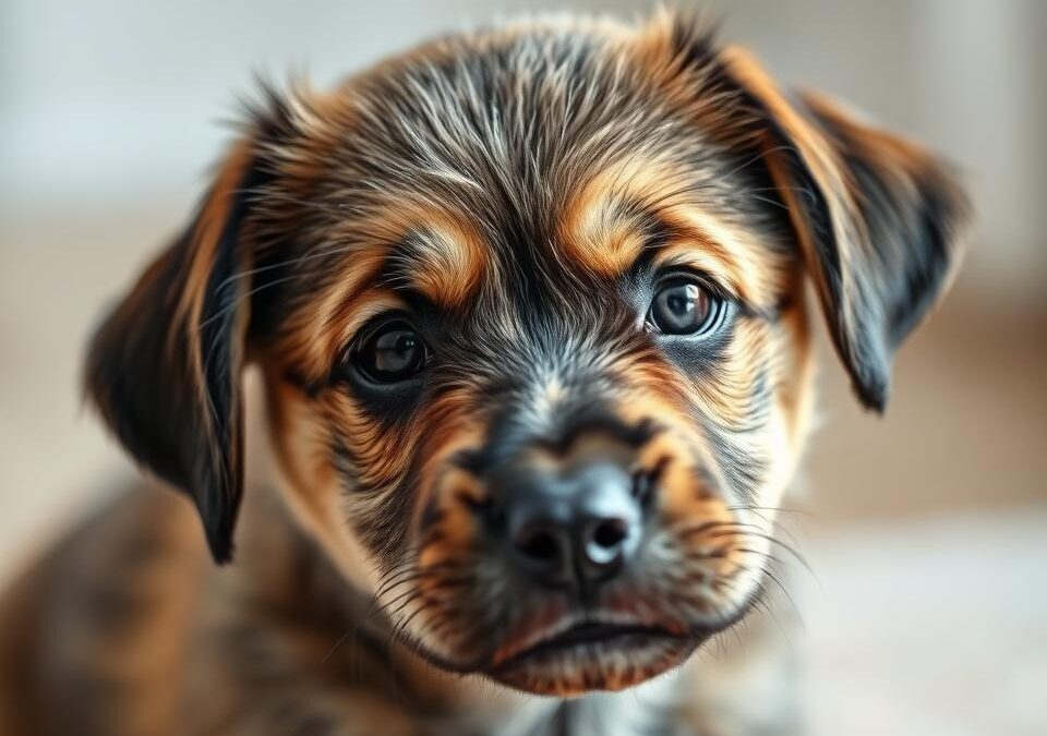 Srst štěněte řídne – co může být příčinou?