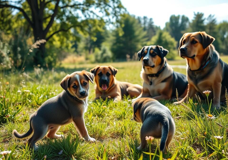 První setkání štěněte s jinými psy – jak ho vést?