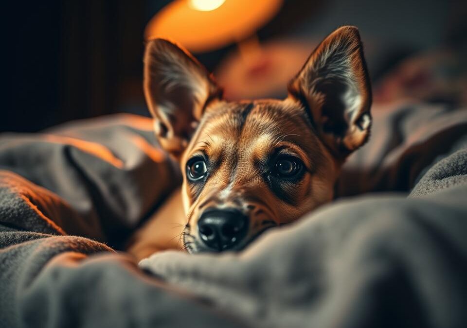 Proč může být štěně večer neklidné?