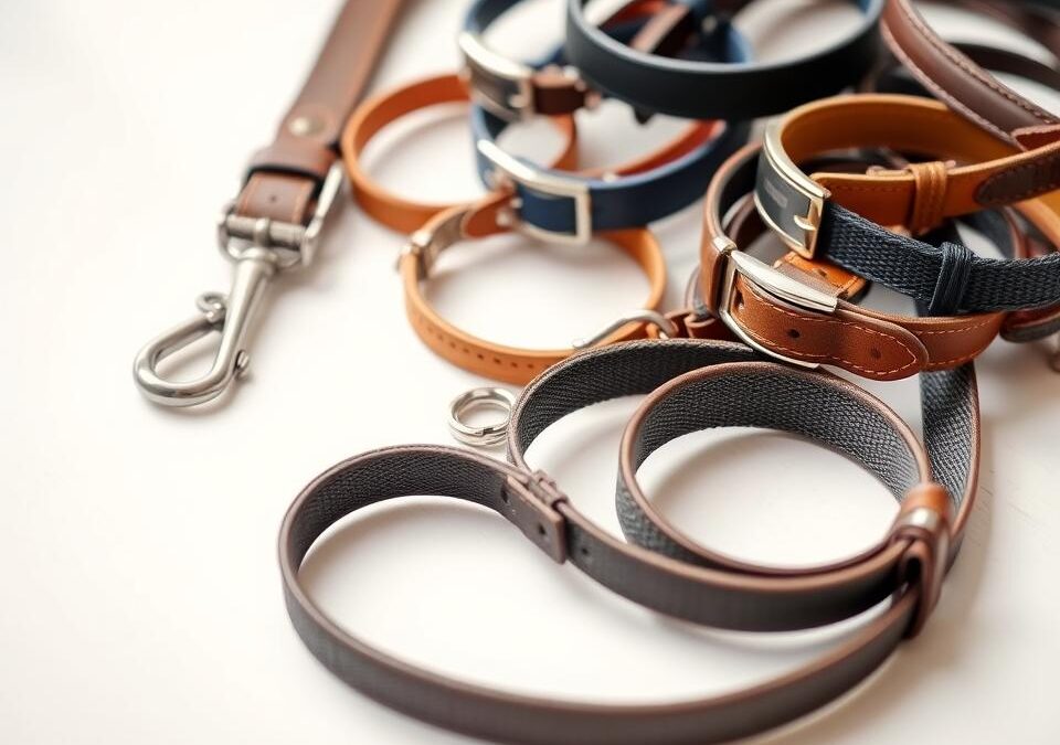 Výběr obojku pro štěně – velikost a materiál
