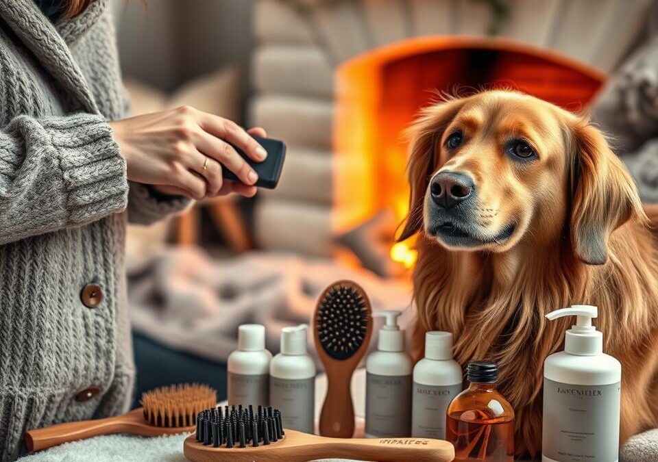 Zimní péče o psí kůži – jak chránit srst a pokožku?
