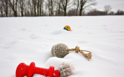 Hračky pro psy na sněhu – tyto jsou nejvhodnější
