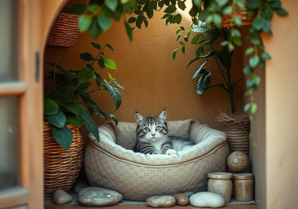 Výběr uklidňujícího pelíšku pro kočku – Všechno, co o tom musíš vědět!