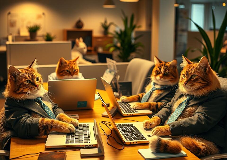 Vztahy kočky s kolegy – Všechno, co o tom musíš vědět!