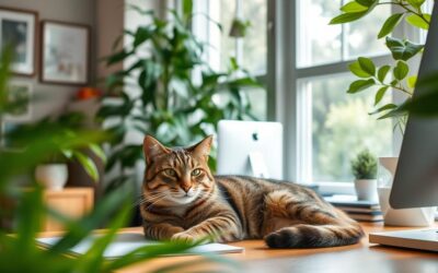 Kočičí blog 22 Zlepšení atmosféry na pracovišti s kočkou – Všechno, co o tom musíš vědět!