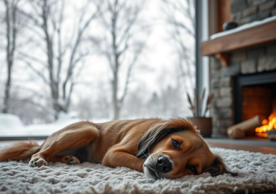 Chladné počasí a trávení psa – co se mění?