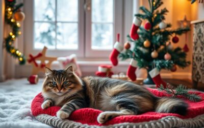 Kočičí blog 18 Bezpečné vánoční dekorace pro kočky