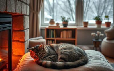 Kočičí blog 22 Denní aktivita kočky v zimě – co je normální?