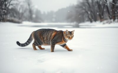 Kočky a sníh – co mohou a co ne?