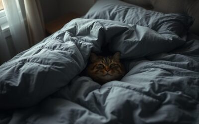 Kočičí blog 18 Proč se tvoje kočka schovává pod dekou?