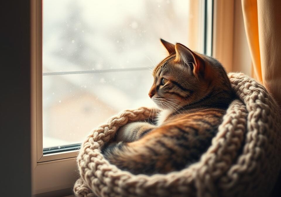 Proč se tvoje kočka schovává v chladných dnech?