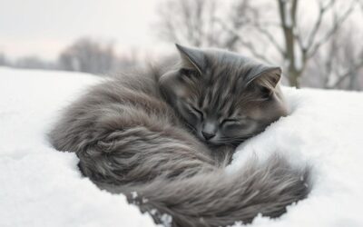 Kočičí blog 20 Kočky a zimní letargie – existuje opravdu?