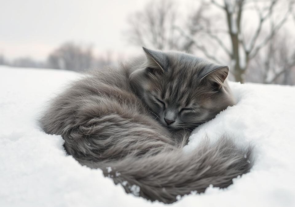 Kočky a zimní letargie – existuje opravdu?