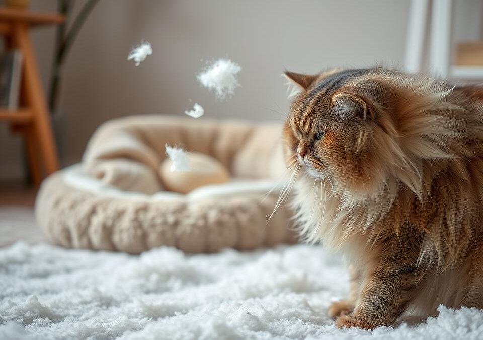 Zimní línání u koček – je to normální?