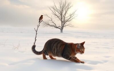 Proč kočka více loví v zimě?