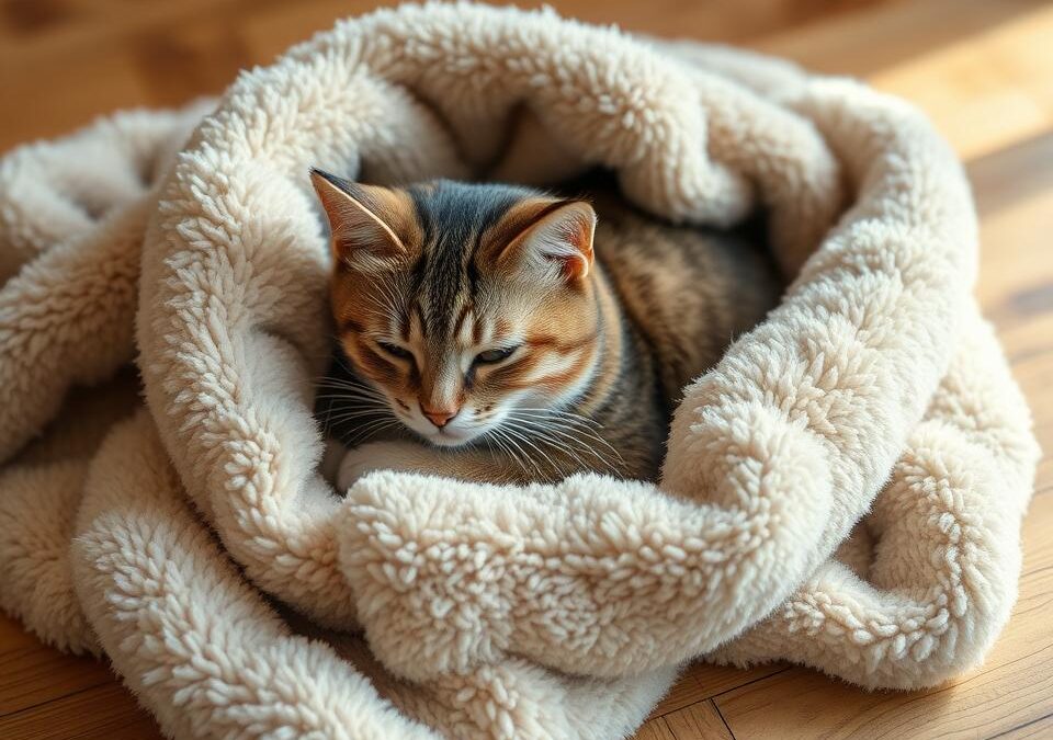 Kočky a deky – jaký materiál je nejlepší?