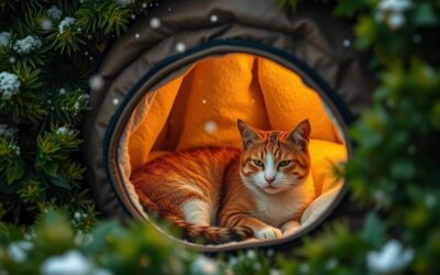 Kočičí blog 21 Místo na spaní pro venkovní kočku – jak ho udržet teplé?