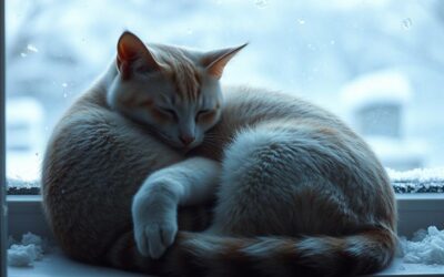 Kočičí blog 22 Kočky a zimní nálada – ovlivňuje je?