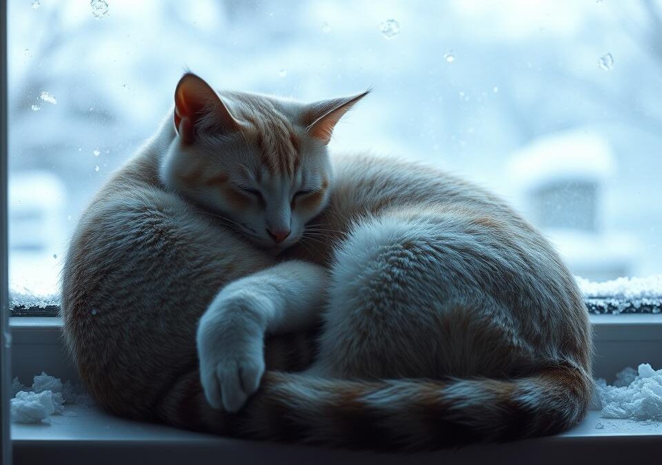 Kočky a zimní nálada – ovlivňuje je?