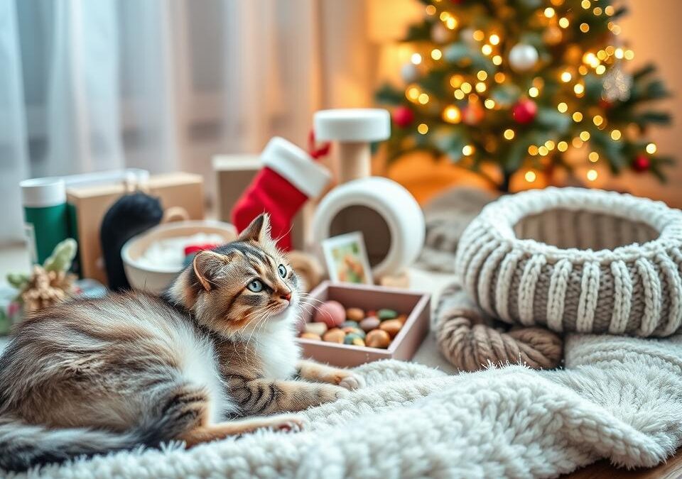 Zimní nápady na dárky pro kočky