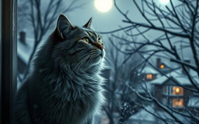 Proč kočka v zimě v noci mňouká?