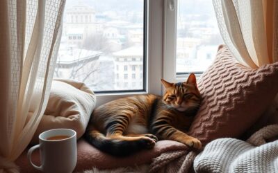 Zimní nuda kočky v bytě – co můžeš udělat?