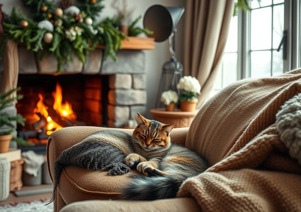 Proč může být tvoje kočka v zimě apatičtější?