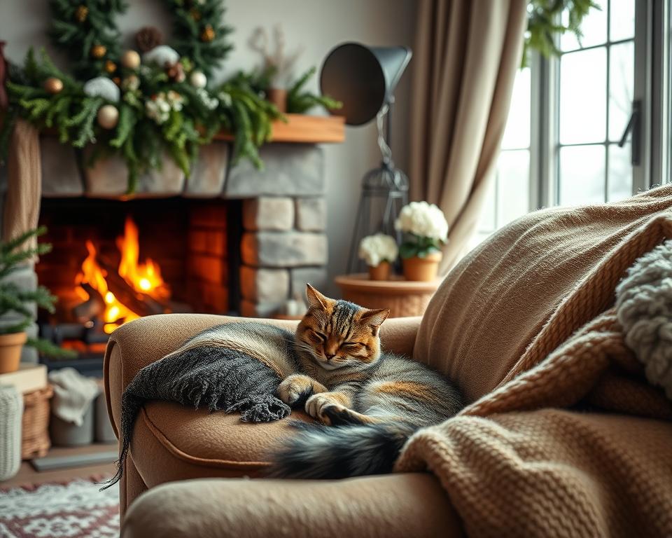 Ospalost-kocky-v-zime Ospalost kočky v zimě